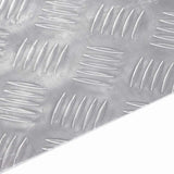 Stair Tread Rectangular 2 pcs Silver 90 x 40 cm Aluminium 4104335