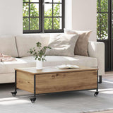 Coffee Table Artisan Oak 91 x 55 x 32 cm Engineered Wood 883002