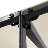Canopy Cream 2x2.3 m 180 g/m Fabric and Steel 362391