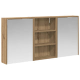 Bathroom Cabinet Set 3 pcs 126 x 16 x 62.5 cm Engineered wood 3403831