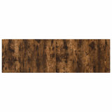 Wall-Mounted Headboard BREDA Smoked Oak Engineered Wood 897610