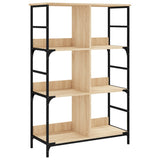 Bookshelf Sonoma Oak 78.5x33x117.5 cm Engineered Wood 835250
