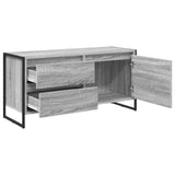 TV Cabinet Grey Sonoma 100 x 36 x 49.5 cm Engineered Wood 886621