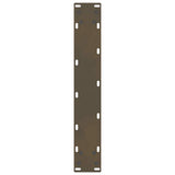 Bar Table Legs Natural Steel 2 pcs 40x cm Steel 4013339