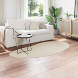 Carpet HUARTE Beige 100 x 200 cm Polyester 4103713