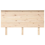 Bed Headboard 144x6x82.5 cm Solid Wood Pine 819170