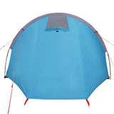 Camping Tent Tunnel 4-Person Blue Waterproof 94395