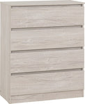 ZNTS Malvern 3 Door Wardrobe Bedroom Set 100-108-074