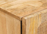 Sideboard 2 pcs Brown 60 x 33 x 75 cm Solid Mango Wood 3310058