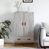 Highboard Grey Sonoma 69.5x31x115 cm Engineered Wood 828210