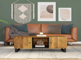 Coffee Table 100x54x40 cm Solid Wood Mango&Engineered Wood 351953