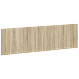 Wall-Mounted Headboard EDE Sonoma Oak Engineered Wood 896057