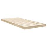 Floor Bed Frame Sonoma 80 x 200 cm Engineered Wood 893534