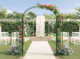 Garden Arch Plain Green 115 x 37 x 226 cm 42021349