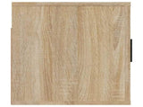 Wall Mounted TV Cabinet Sonoma Oak 100x34.5x40 cm 816635