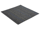 Carpet Tile Medium Grey with Stripes 50 x 50 cm 36 pcs 42032443