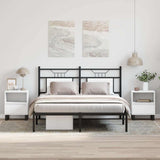 Bedside Cabinets 2 pcs White 40x35x50 cm Engineered Wood 830637