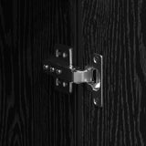 Highboard 80 x 35 x 180 cm Engineered Wood Black oak 3365563