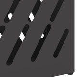 Umbrella Stand Black 28 x 12 x 41 cm Steel 868530