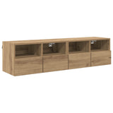 TV Wall Cabinets Wall-mounted 2 pcs Artisan Oak 60 x 30 x 30 cm 882925
