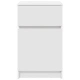 Bedside Cabinets 2 pcs White 39x35x65 cm Engineered Wood 861320