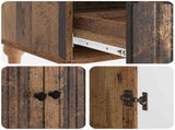 Sideboard Old Wood 66 x 34.5 x 95 cm Engineered Wood 894213