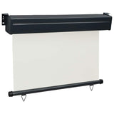 Balcony Side Awning 85x250 cm Cream 48407