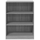 Wardrobe Grey Sonoma 77x48x102 cm Engineered Wood 840826