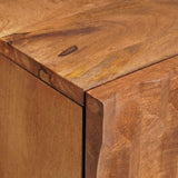 Bedside Cabinet Brown 40 x 33 x 46 cm Solid Mango Wood 4017898