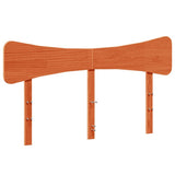 Bed Frame without Mattress Wax Brown 140x200 cm Solid Wood Pine 3328234