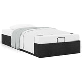 Ottoman Bed Frame without Mattress Black Single Fabric 3310918