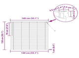 Venetian Blind Black 150 x 140 cm 25 mm PVC 42003742