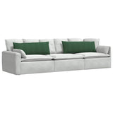 Sofa Pillows 2 pcs Dark Green 120 x 40 cm Corduroy Fabric 42013822
