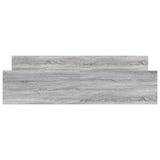 Bed Frame without Mattress Grey Sonoma 180x200 cm Super King 3203773