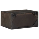 Handmade Bedside Cabinet Coffee Brown 40 x 30 x 20 cm 42020070