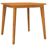Garden Table Natural Acacia Solid Acacia wood 85x85 cm Durable 310300