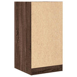 Apothecary Cabinet Brown Oak 40x41x77.5 cm Engineered Wood 855193