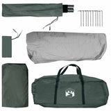 Instant Tent Army Green 365 x 380 x 200 cm Polyester and Steel 42028702