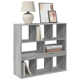 Room Divider Grey Sonoma 100x33x94.5 cm Engineered Wood 3309515