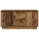 TV Cabinet with LED Lights Old Wood 100x41x50 cm 861416