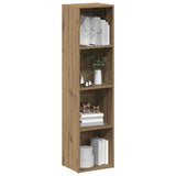 Book Cabinet Artisan Oak 36x30x143 cm Engineered Wood 855777