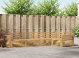 Outdoor Sofa Set 5 pcs White 251 x 132.5 x 73 cm 3391839
