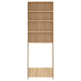 Washing Machine Cabinet Sonoma Oak 64x24x190 cm 808407