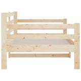 Day Bed without Mattress 80x200cm Solid Wood Pine 814679