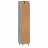 Cabinet Set 2 pcs Grey Sonoma 33 x 34.5 x 89.5 cm 3416634