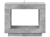 Side Table Concrete Grey 60 x 40 x 65 cm Engineered Wood 899898