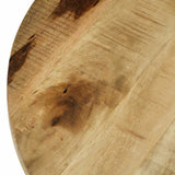 244675 Coffee Table Solid Rough Mango Wood 65x32 cm