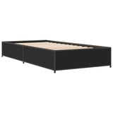 Bed Frame without Mattress Black 90x200 cm 845111