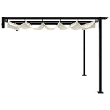 Gazebo 400 x 300 x 200 cm Cream Polyester 4003974