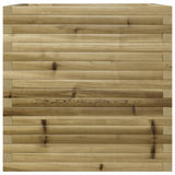Garden Planter 70x70x68.5 cm Impregnated Wood Pine 3282478